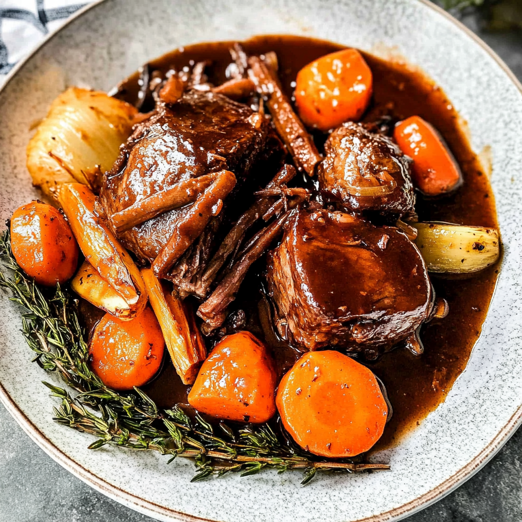Recipe preparation for pot roast instant pot