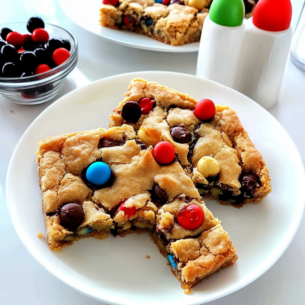 Recipe preparation for cookie bars recipes