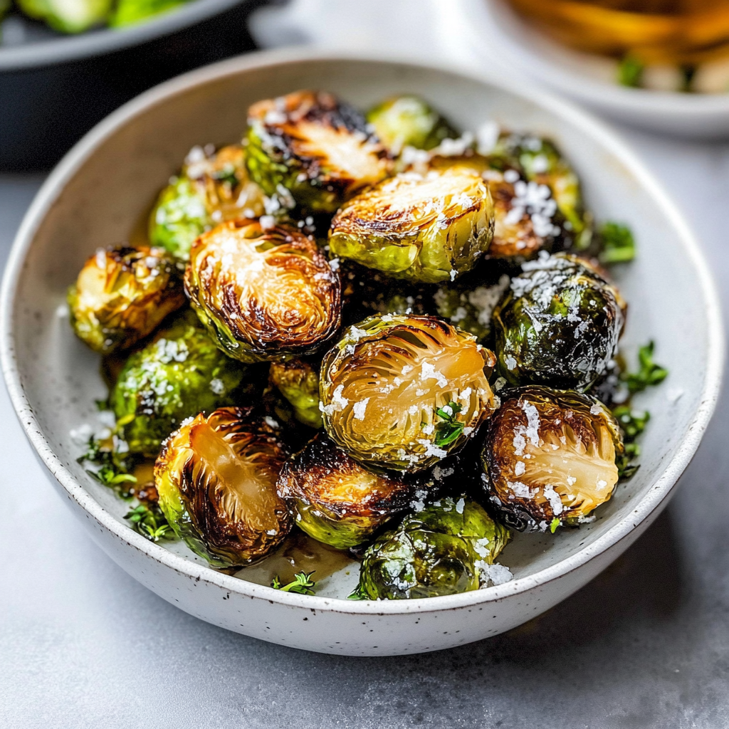 Recipe preparation for brussels sprouts air fryer