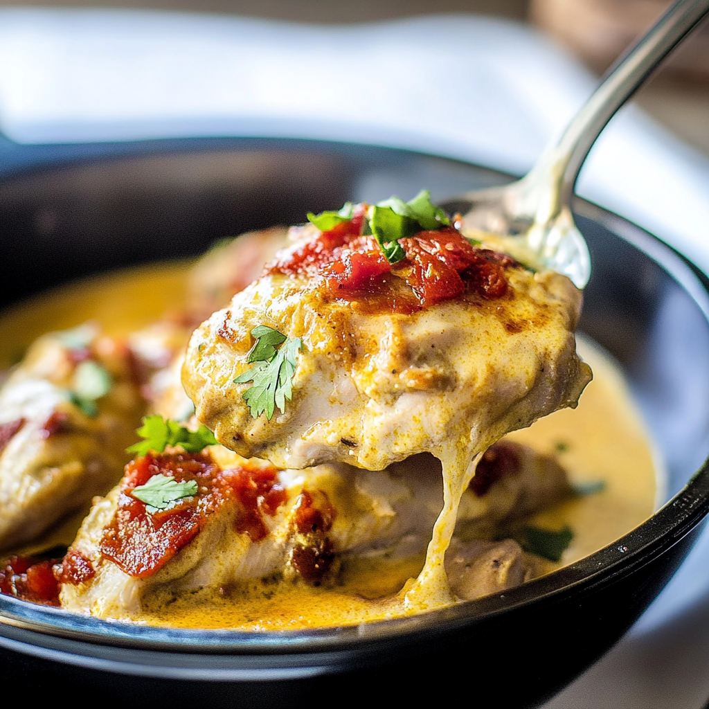 Recipe preparation for crockpot marry me chicken