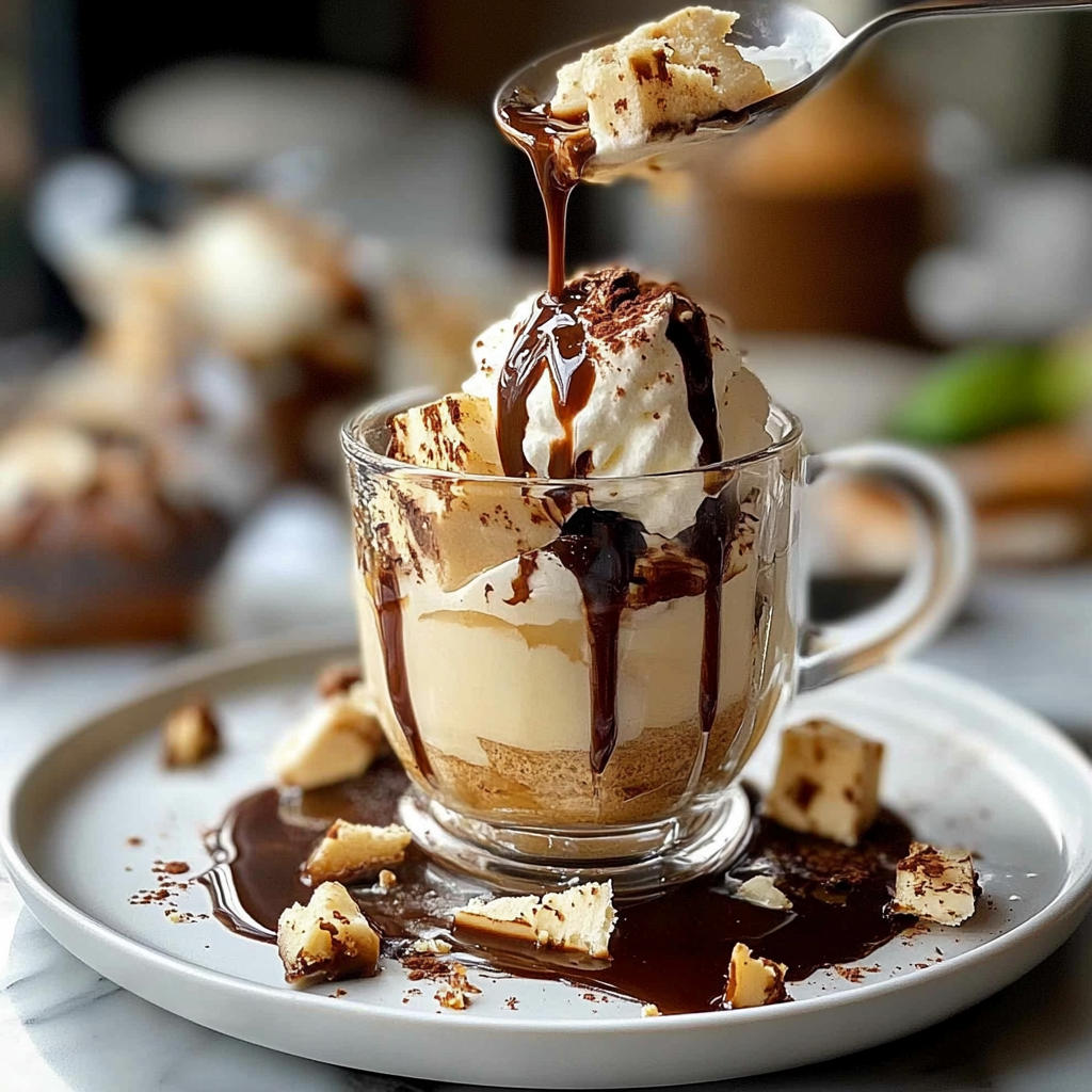 Recipe preparation for affogato