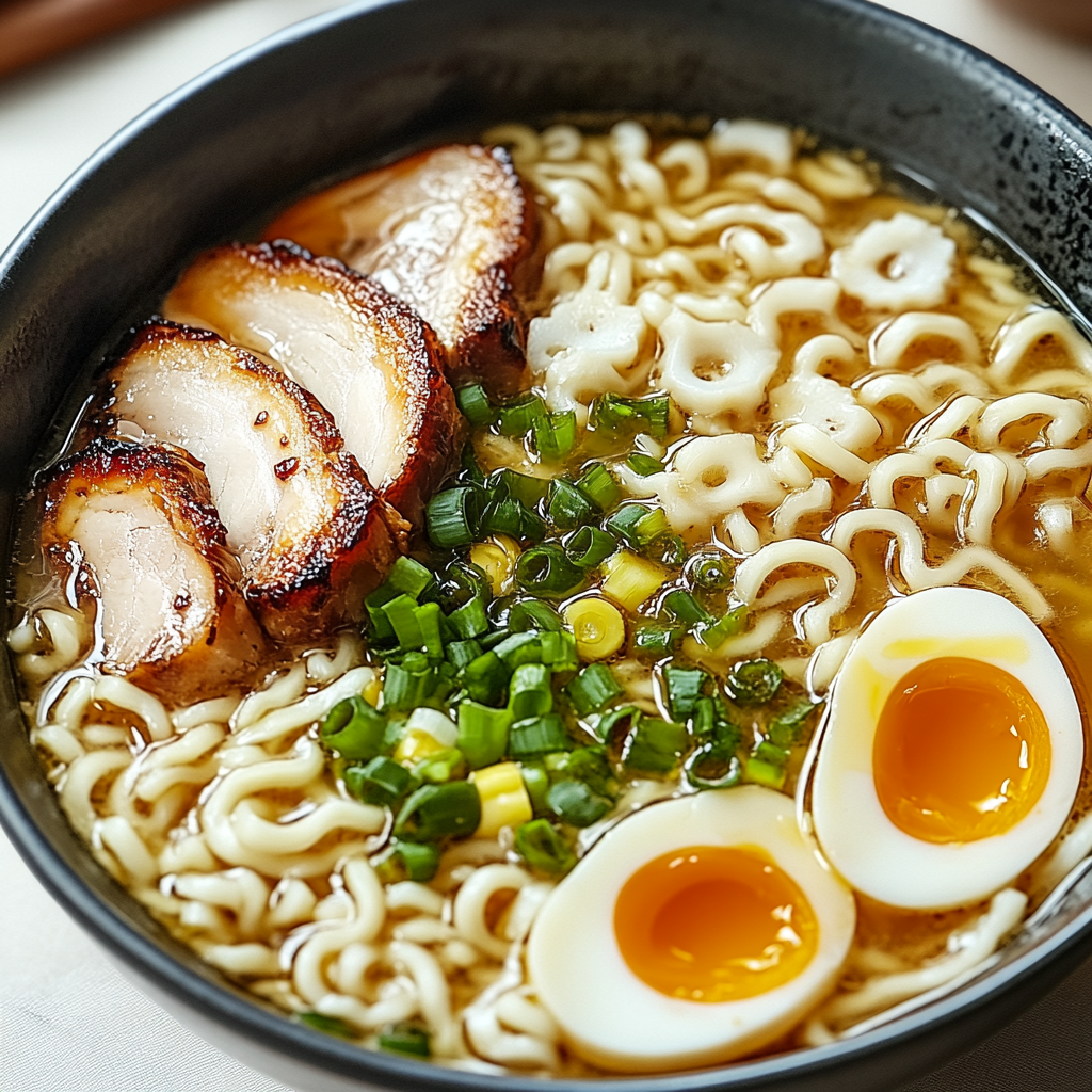 Recipe preparation for homemade ramen recipe