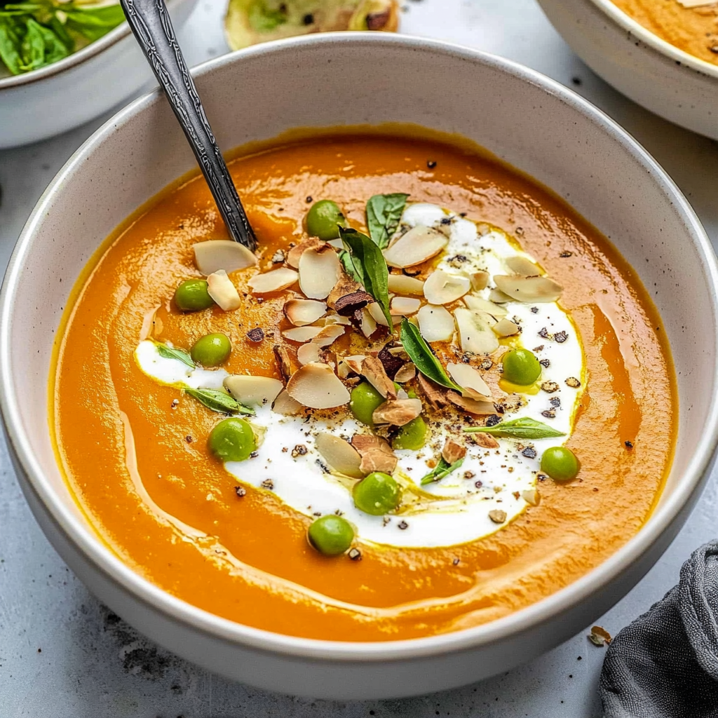 Recipe preparation for pumpkin soup recipe