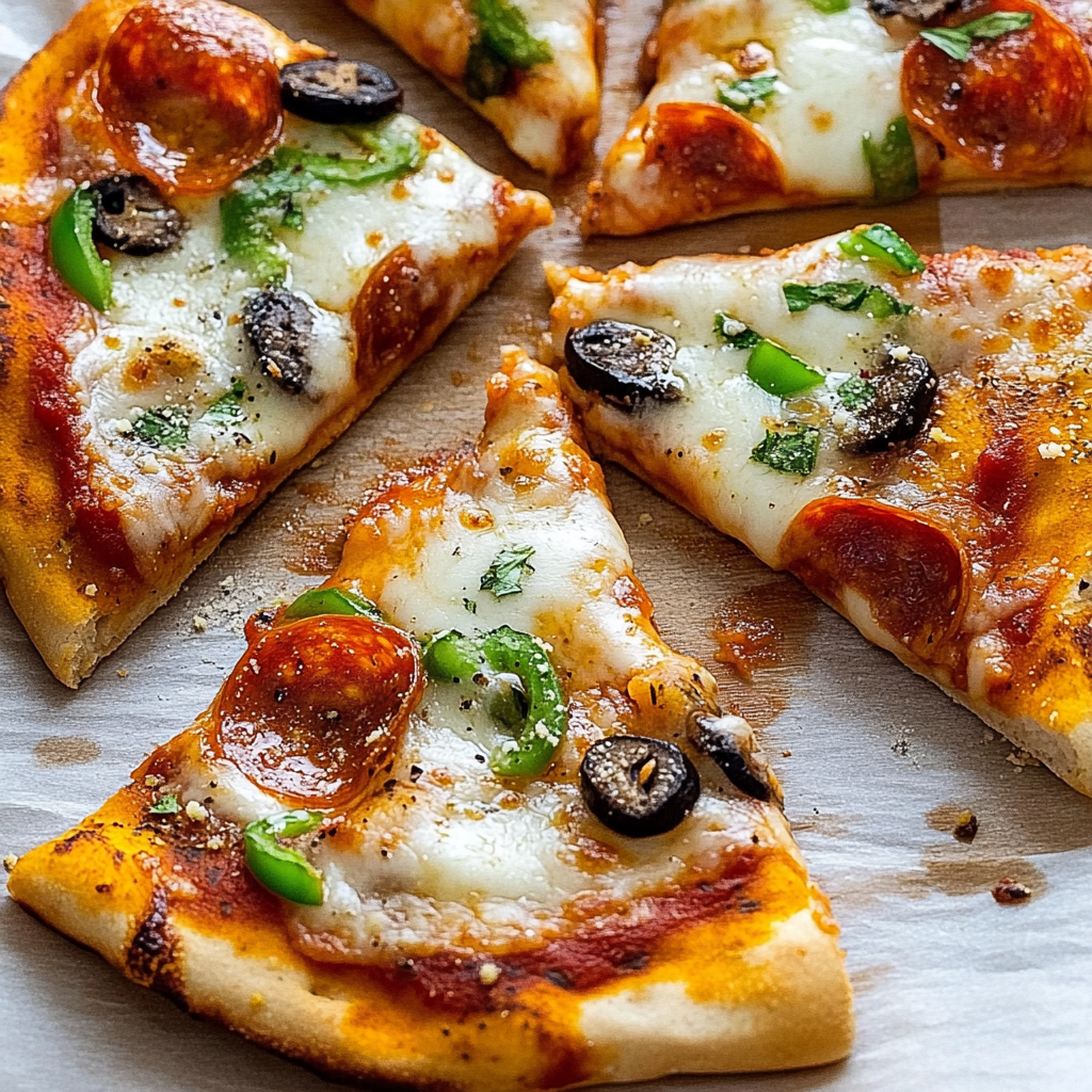 Recipe preparation for naan bread pizza