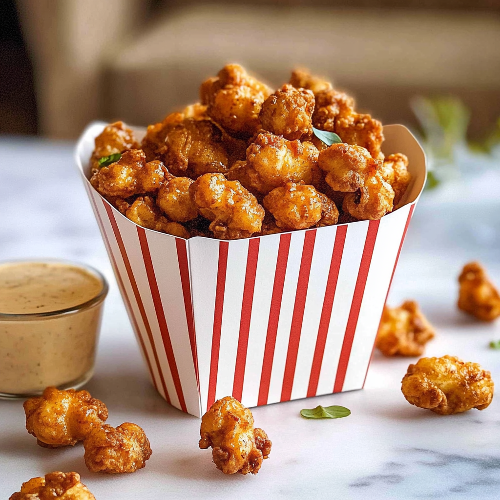 Recipe preparation for popcorn chicken
