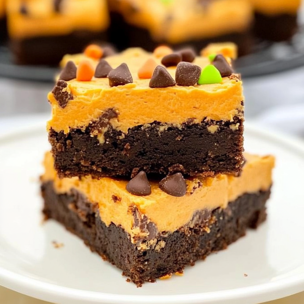 Recipe preparation for Chunky Halloween Treat Bars