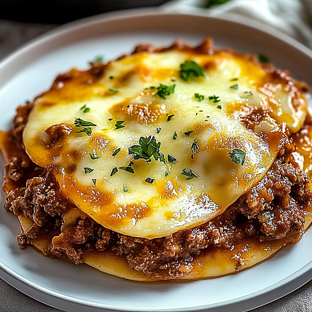 Recipe preparation for hobo casserole ground beef