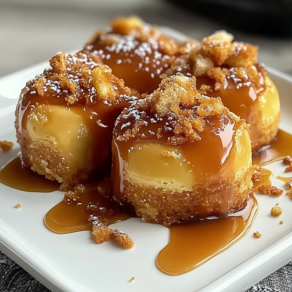 Recipe preparation for Apple Caramel Bombs