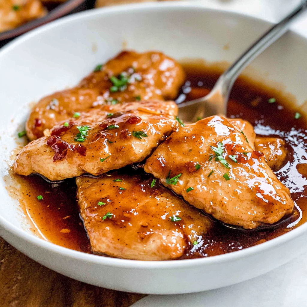 Recipe preparation for honey garlic chicken