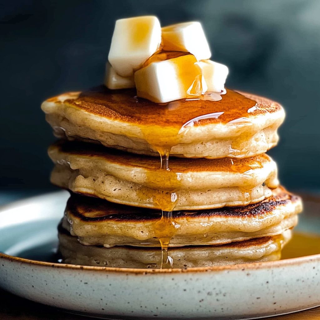 Recipe preparation for greek yogurt pancakes