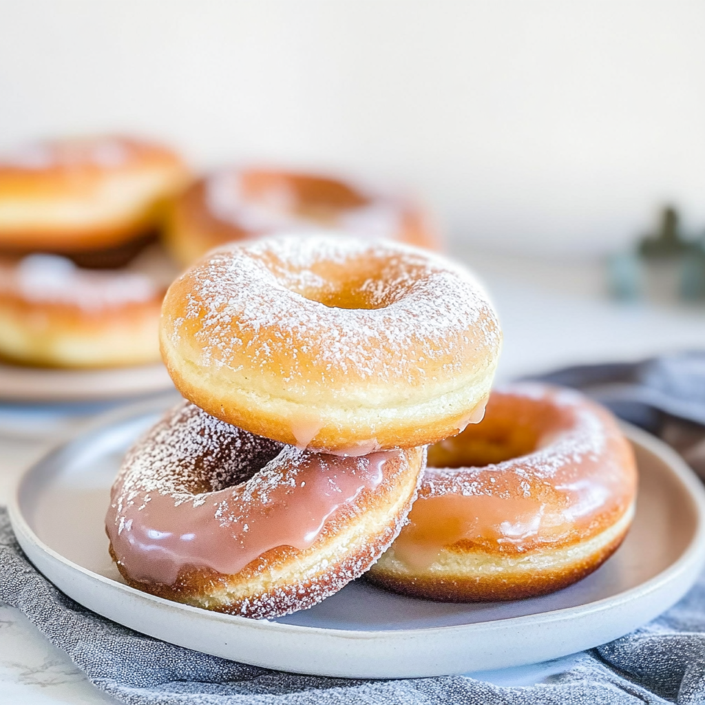 Recipe preparation for air fryer donuts