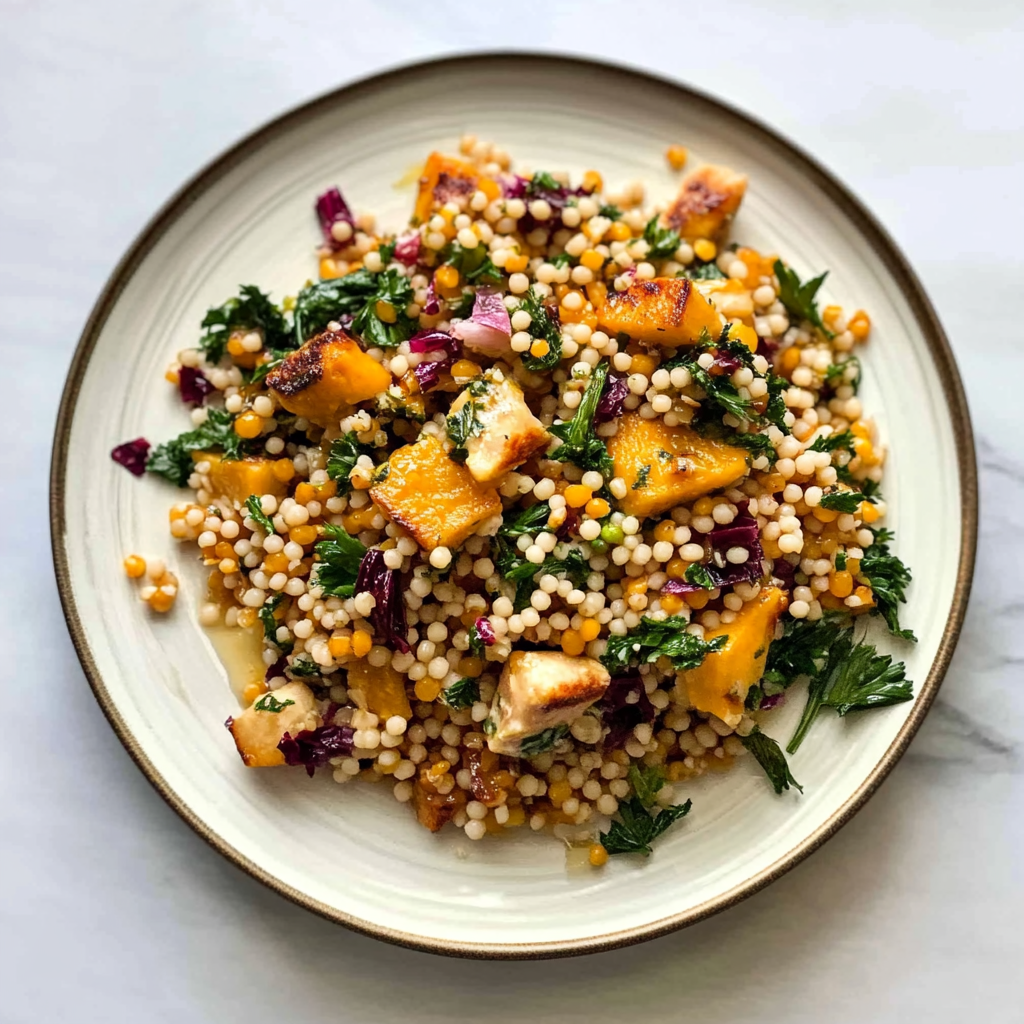 Recipe preparation for pearl couscous recipes