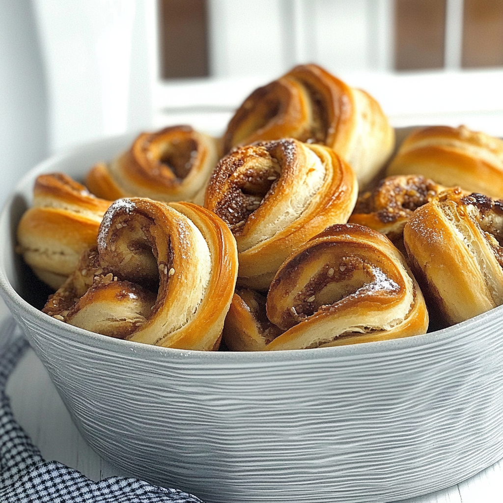 Recipe preparation for cardamom buns