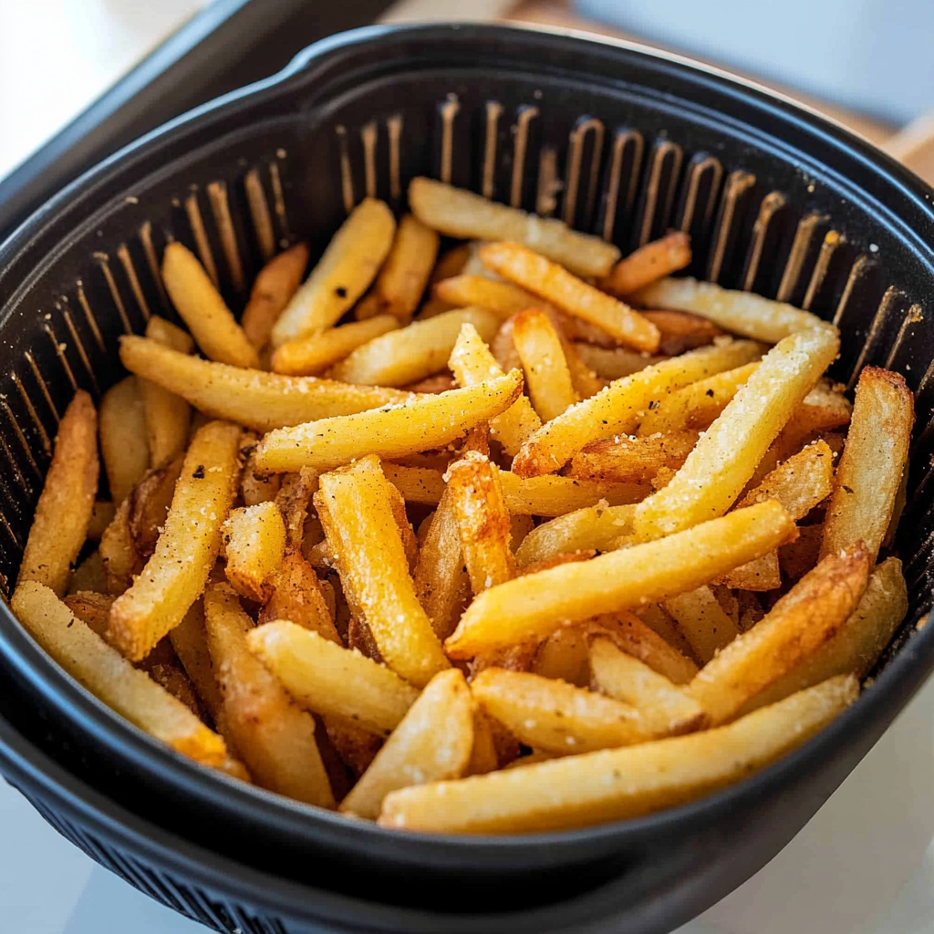 Recipe preparation for air fryer french fries