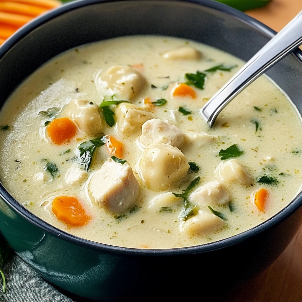 Recipe preparation for chicken gnocchi soup