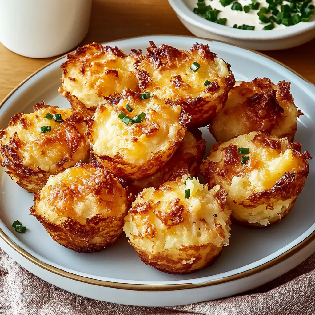 Recipe preparation for cheesy mashed potato puffs recipe