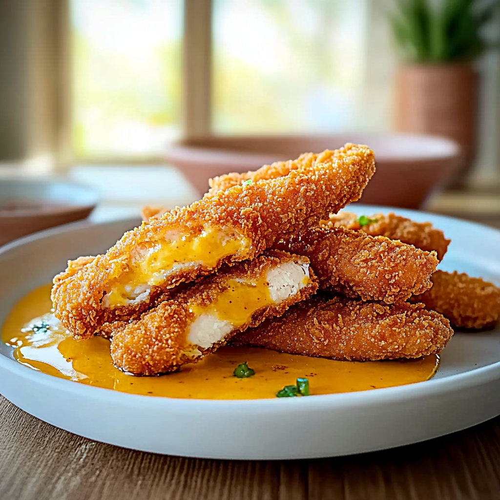 Recipe preparation for chicken strips recipe